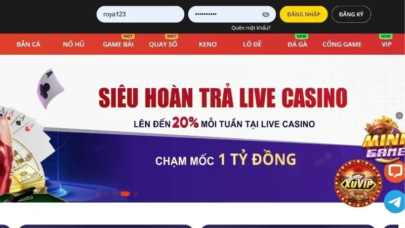 Hướng dẫn đăng nhập XuVIP