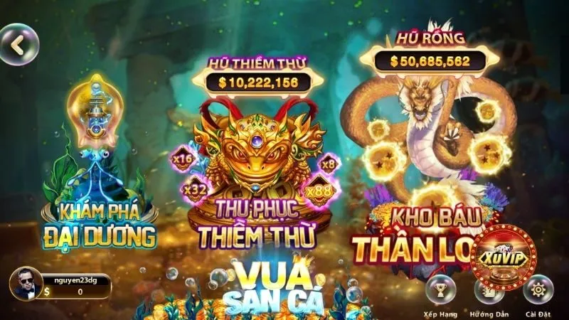 Game bắn cá sở hữu xu thưởng ngập tràn
